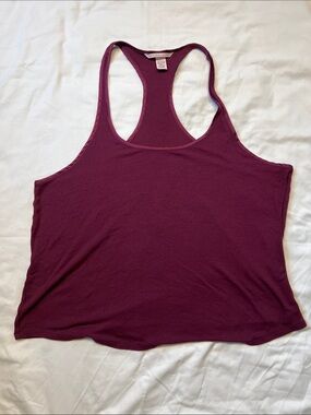 Victoria's Secret Plum Racerback Tank Top